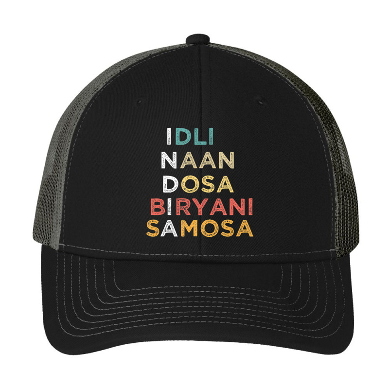 Indian Food Lovers Idli Naan Dosa Biryani Samosa Pa Trucker Cap by cm-arts | Artistshot