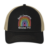 God’s Covenant Rainbow Genesis 913 Christian Jesus Bible T Shirt Pa Trucker Cap | Artistshot