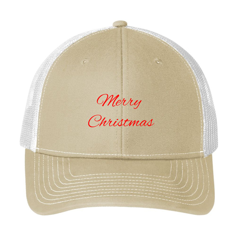 Merry Christmas Red Font Design Pa Trucker Cap by Kanmosrin52 | Artistshot