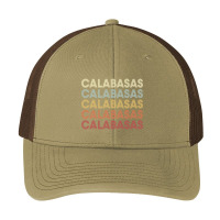 Calabasas California Calabasas Ca Retro Vintage Text Long Sleeve T Shi Pa Trucker Cap | Artistshot