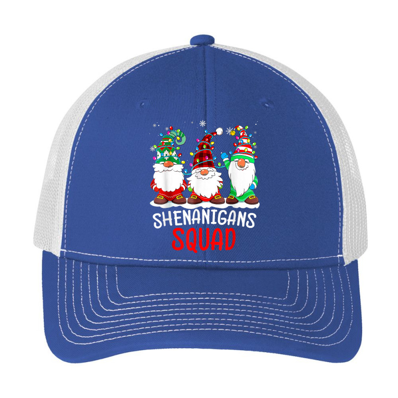 Shenanigans Squad Gnomes Lights Christmas Pajamas Matching T Shirt Pa Trucker Cap by cm-arts | Artistshot