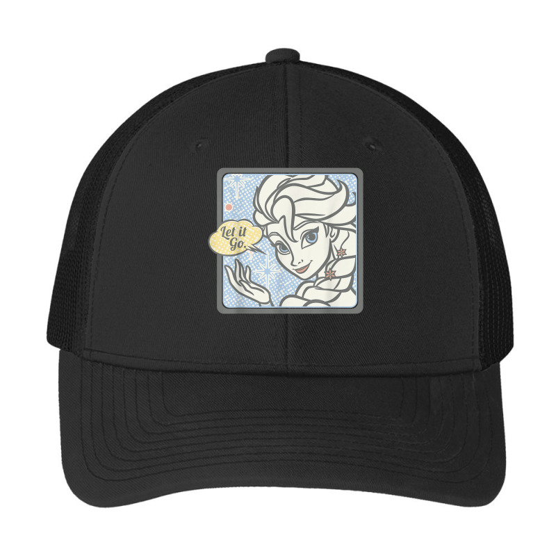 Frozen Elsa Let It Go Tonal Stamp Graphic Pa Trucker Cap by CharlizeShanon | Artistshot