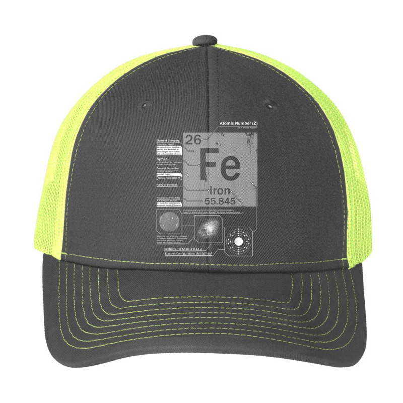 Iron (fe) Element  Atomic Number 26 Science Chemistry Tshirt Pa Trucker Cap by DevynGiorgio | Artistshot