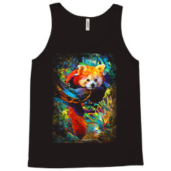 animals t  shirt colorful panda t  shirt Tank Top | Artistshot