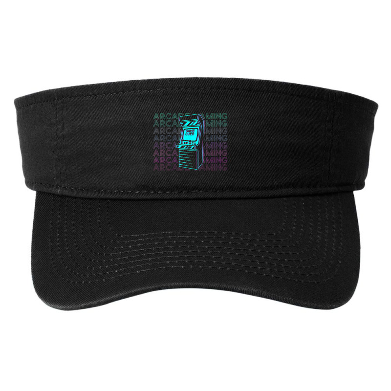 Gaming Gamer Retro Arcade Gaming Fashion Visor by karimunjava | Artistshot