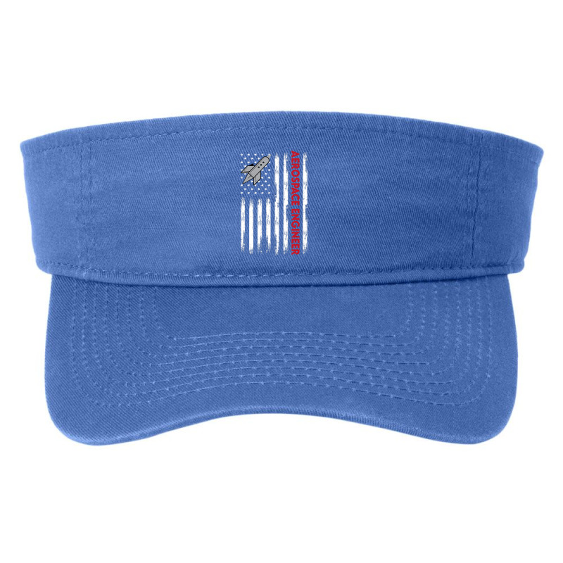 Aerospace Engineer Usa Flag Fashion Visor by cm-arts | Artistshot