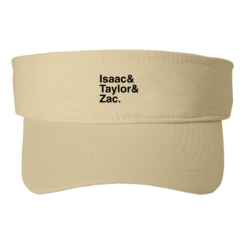 Hanson Isaac Taylor _amp_ Zac Names Fanson Fashion Visor by cm-arts | Artistshot