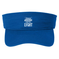 In Darkness I See His Light Jesus Christian Designs Fashion Visor | Artistshot