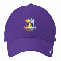 Surfboard Beach Solana Beach California T Shirt Nike Dri-fit Cap | Artistshot