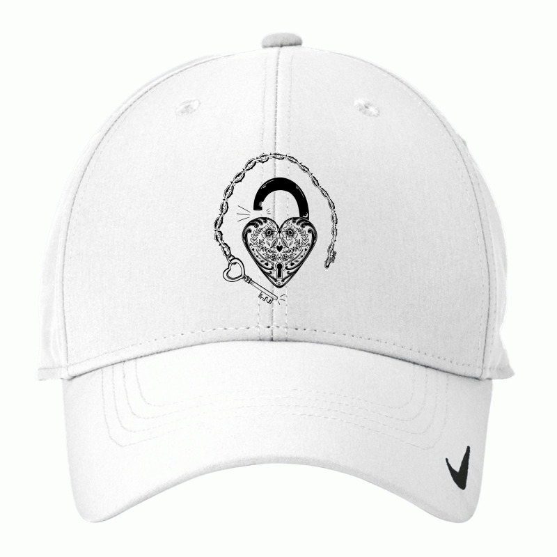 Heart Locket Nike Dri-FIT Cap by BREAKAFELDER | Artistshot