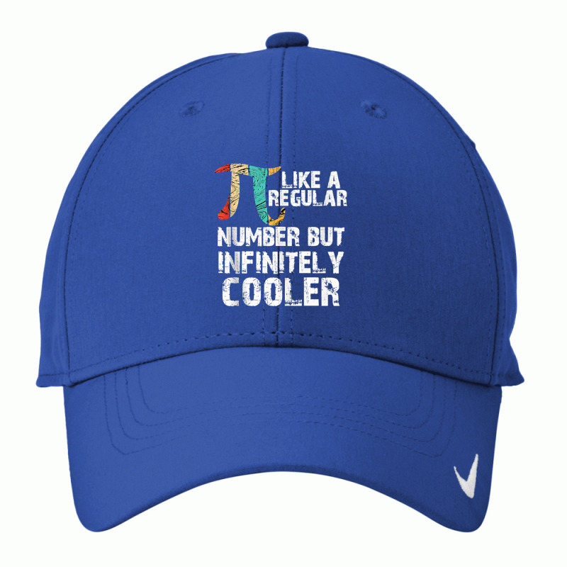 Pi Like A Regular Number But Infinitely Cooler Math Pi Day Tank Top Nike Dri-FIT Cap by cm-arts | Artistshot