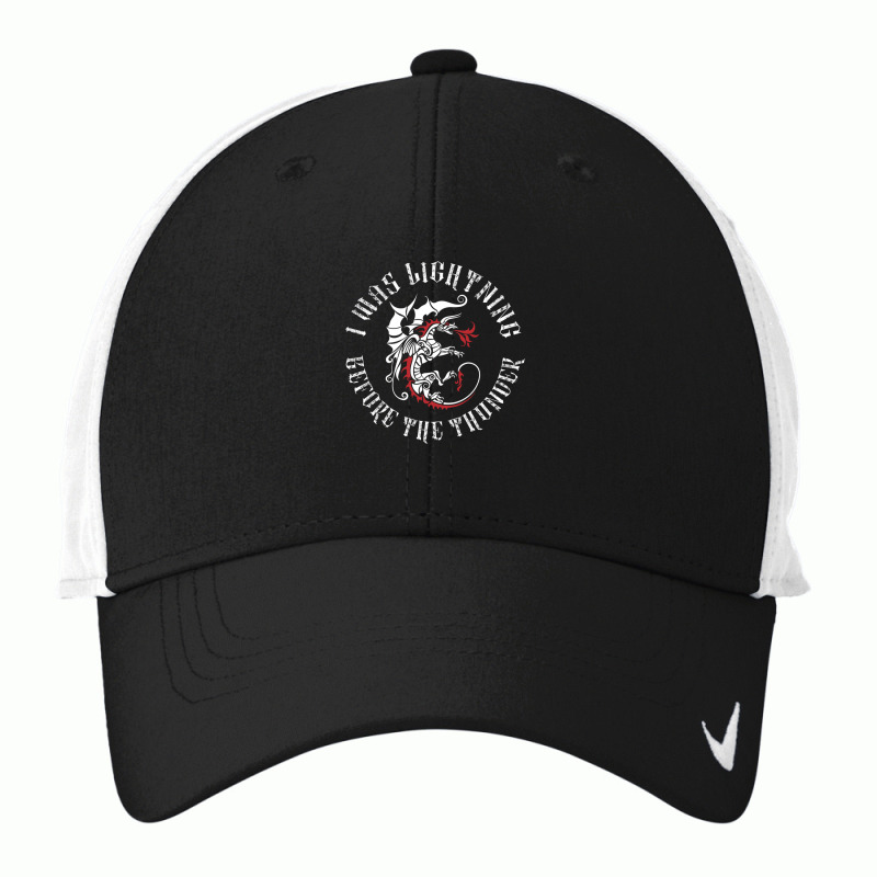 I Was Lightning Before The Thunder Shirt The Dragons Thunder Nike Dri-FIT Cap by JesusMesaMurillo | Artistshot