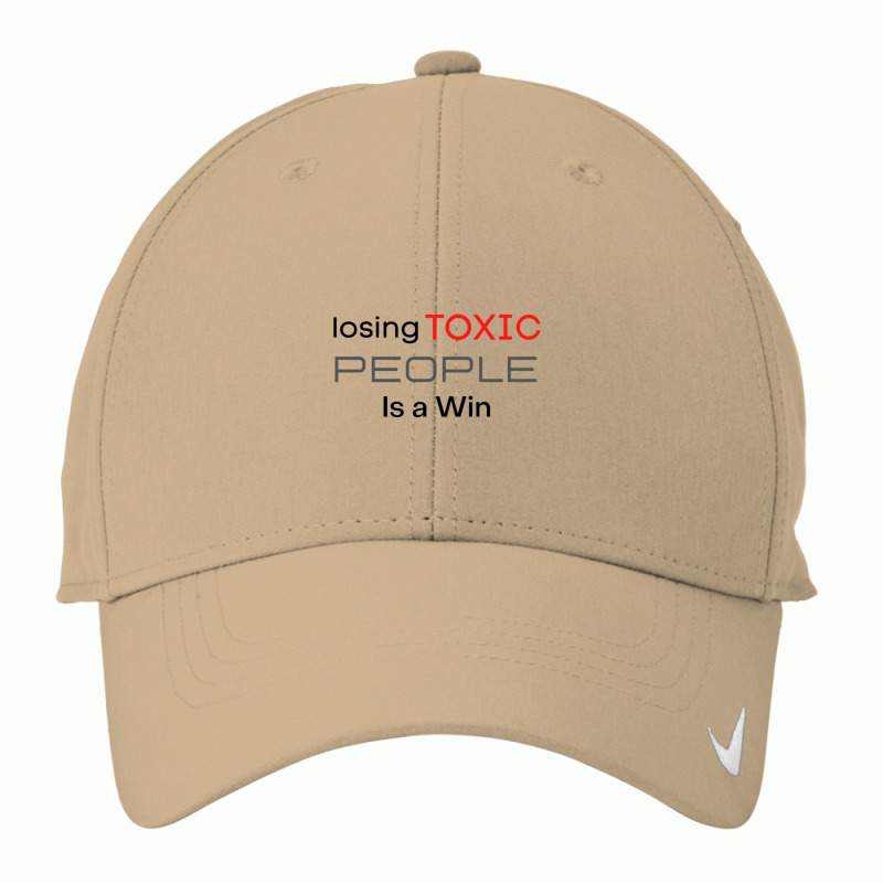 Losing Toxic People Is A Win Nike Dri-FIT Cap by cm-arts | Artistshot