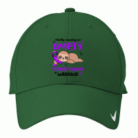 Domestic Violence Awareness T  Shirt Mostly Running On Empty Domestic Nike Dri-fit Cap | Artistshot