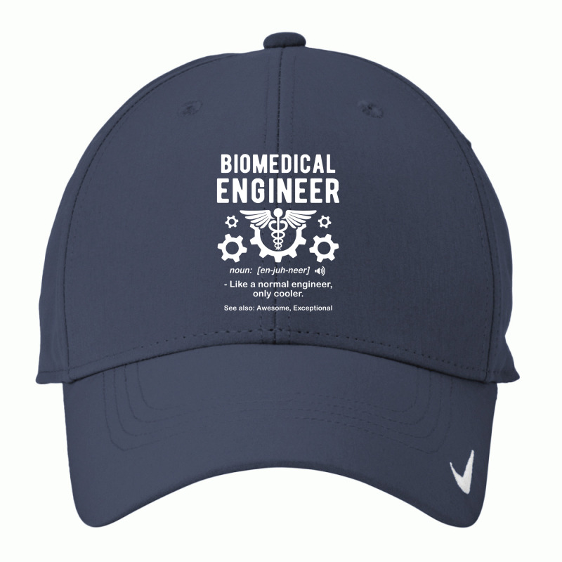 Biomedical Engineer Definition Funny Biomedical Engineering Long Sleev Nike Dri-FIT Cap by cm-arts | Artistshot