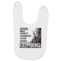 Climbing Baby Bibs | Artistshot