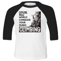 Climbing Toddler 3/4 Sleeve Tee | Artistshot