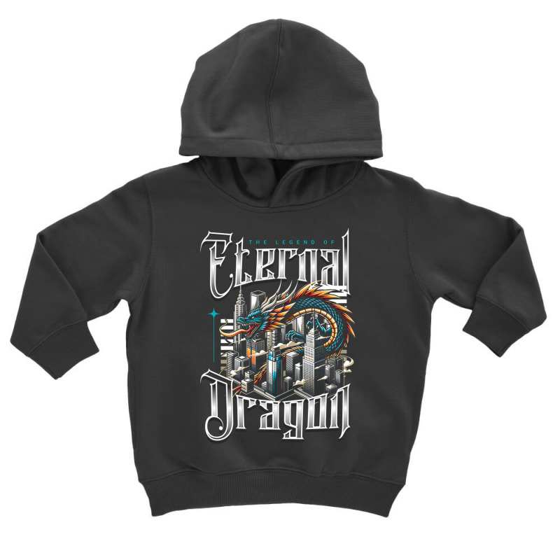 Eternal Dragon Toddler Hoodie by New Nice Shirt | Artistshot