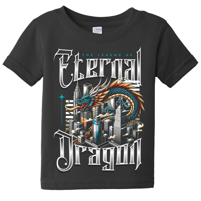 Eternal Dragon Baby Tee by New Nice Shirt | Artistshot