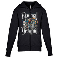 Eternal Dragon Youth Zipper Hoodie | Artistshot