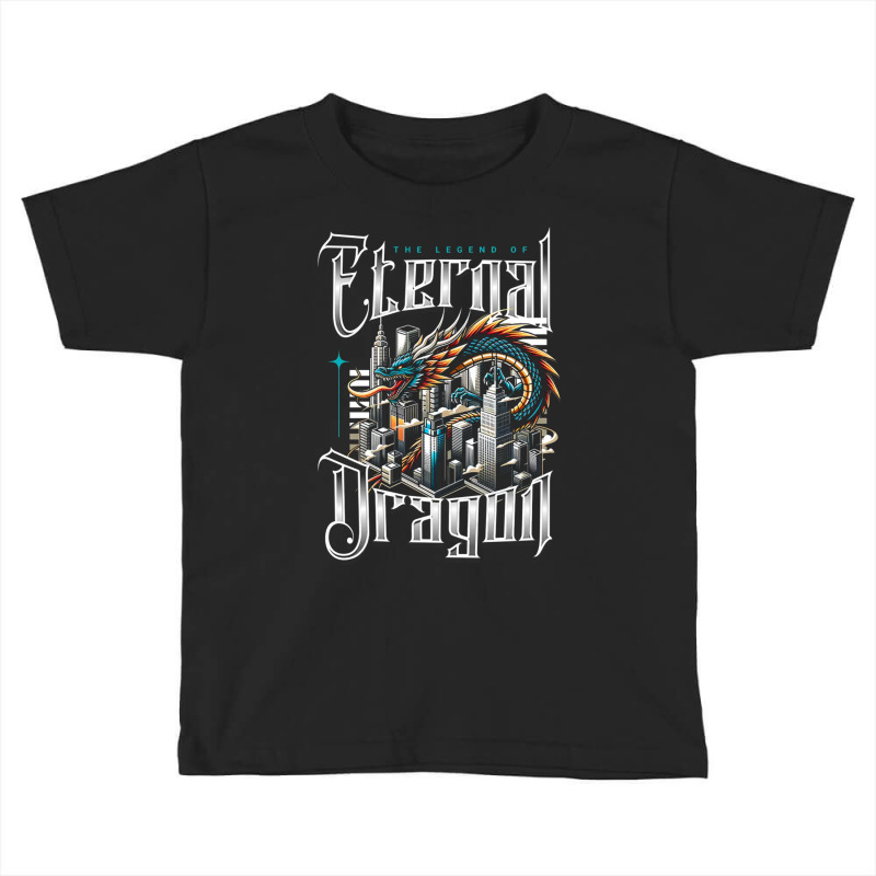 Eternal Dragon Toddler T-shirt by New Nice Shirt | Artistshot