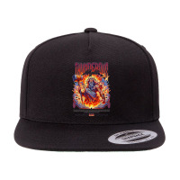 Thunderous Might 5 Panel Snapback Cap | Artistshot