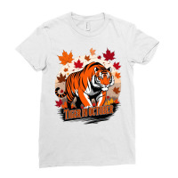 Tiger Jungle Tiger Ladies Fitted T-shirt | Artistshot