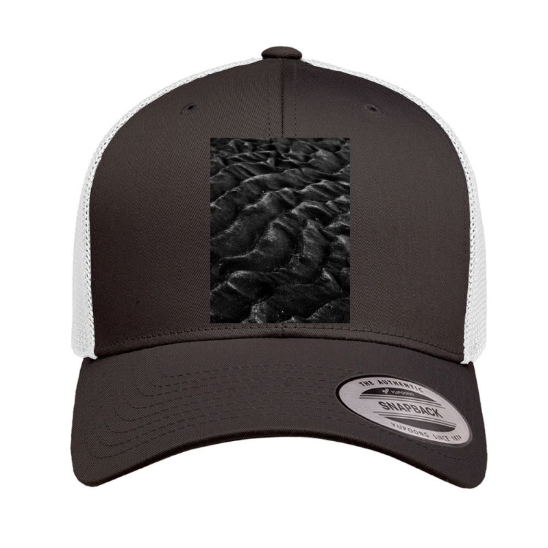 Black Sand Waves Retro Trucker Cap by LouisPlumley | Artistshot