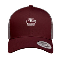 St Petersburg Drinking Team Captain Florida Beer Lover Fl Retro Trucker Cap | Artistshot