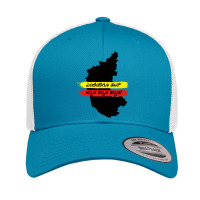 Yendendigu Kannada Kannada Rajyotsava Design Retro Trucker Cap | Artistshot