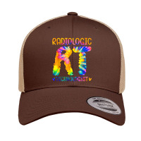 Radiologic Technologist Rt Funny Radiology Xray Tech Tie Dye T Shirt Retro Trucker Cap | Artistshot