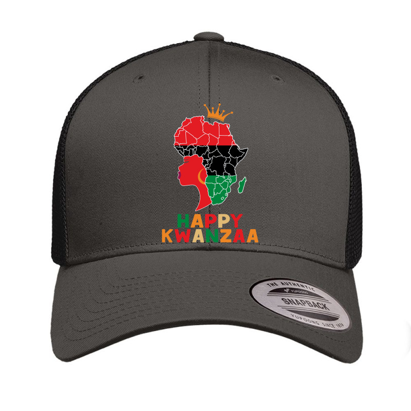 Kinara Seven Principles African American Kwanzaa Afro Women Sweatshirt Retro Trucker Cap by adam.troare | Artistshot