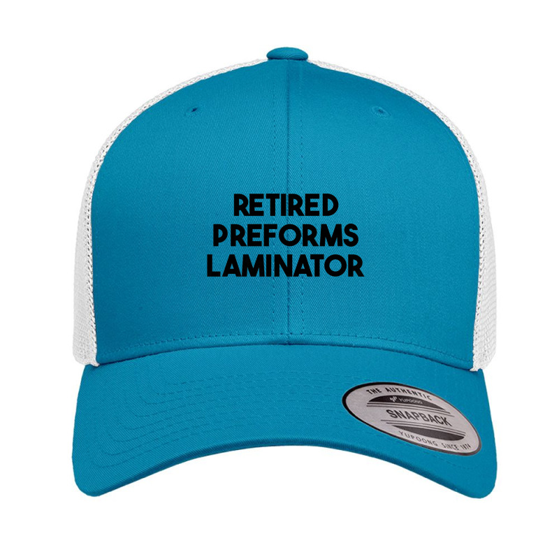 Retired Preforms Laminator Premium T Shirt Retro Trucker Cap by wafaha | Artistshot