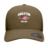 Angleton Texas Tx Usa Stars & Stripes Vintage Style Seamless Cap | Artistshot