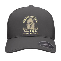 Genealogy Isnt Fatal But A Grave Disease  Genealogist Seamless Cap | Artistshot