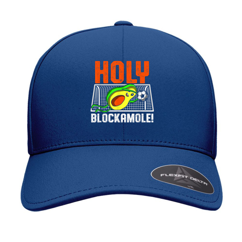 Holy Blockamole Soccer Blocker Funny Avocado Goalie Gift Seamless Cap by CrystalWanda | Artistshot