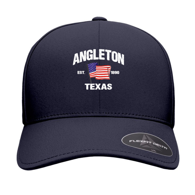 Angleton Texas Tx Usa Stars & Stripes Vintage Style Seamless Cap by JOSEPHDOMINICWILLIS | Artistshot