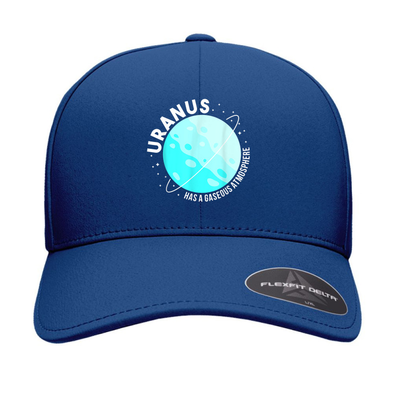 Uranus Has A Gaseous Atmosphere Gifts Astronomy Teachers Seamless Cap by RomanMikolyants | Artistshot