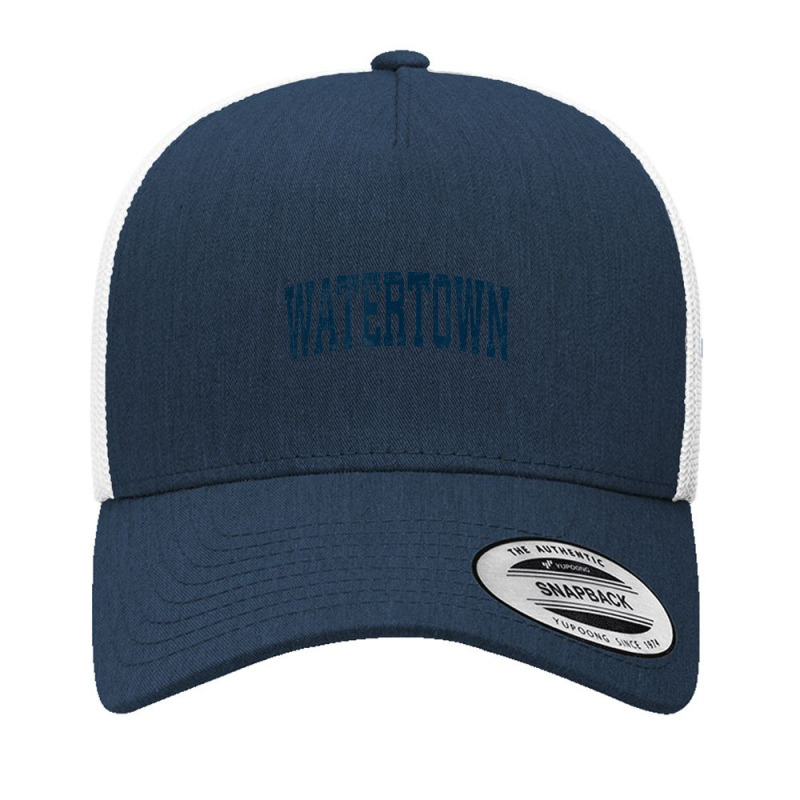 Watertown South Dakota Sd Vintage Athletic Sports Navy Desig T Shirt Yupoong Trucker Cap by cm-arts | Artistshot