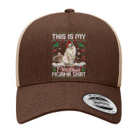 This Is My Christmas Pajama Funny Siberian Cat Xmas T Shirt Yupoong Trucker Cap | Artistshot