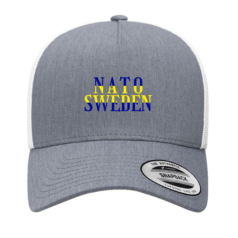 Nato Sweden  Sweden Flag Colors Yupoong Trucker Cap by cm-arts | Artistshot