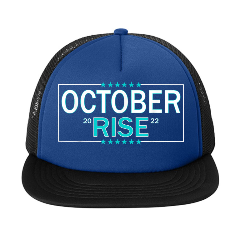 Mariners October Rise 2022 Foam Snapback hat by Stunner | Artistshot