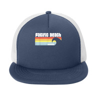 I Love Pacific Beach California Ca Pacific Ocean Wave Foam Snapback Hat | Artistshot