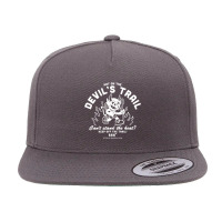 The Devil_s Trail The Cuphead Tv Series 5 Panel Snapback Cap | Artistshot