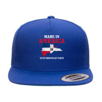 Dominican Republic Pride Funny American Dominican Parts Flag 5 Panel Snapback Cap | Artistshot