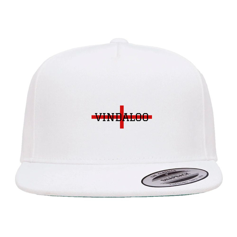 Vindaloo England Football Team Fan Chant Design For European Champions 5 panel snapback cap by MYNGOO | Artistshot