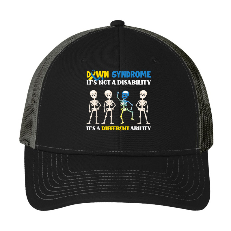 Down Syndrome It's Not A Disability It's A Different Ability T Shirt Pa Trucker Cap by cm-arts | Artistshot