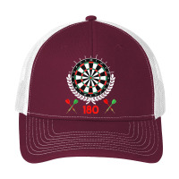 Darts 180 Dartboard 180 In Darts Pa Trucker Cap | Artistshot