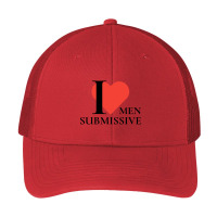 I Love Submissive Men  Woman I Heart Submissive Men  Funny Sensitive M Pa Trucker Cap | Artistshot