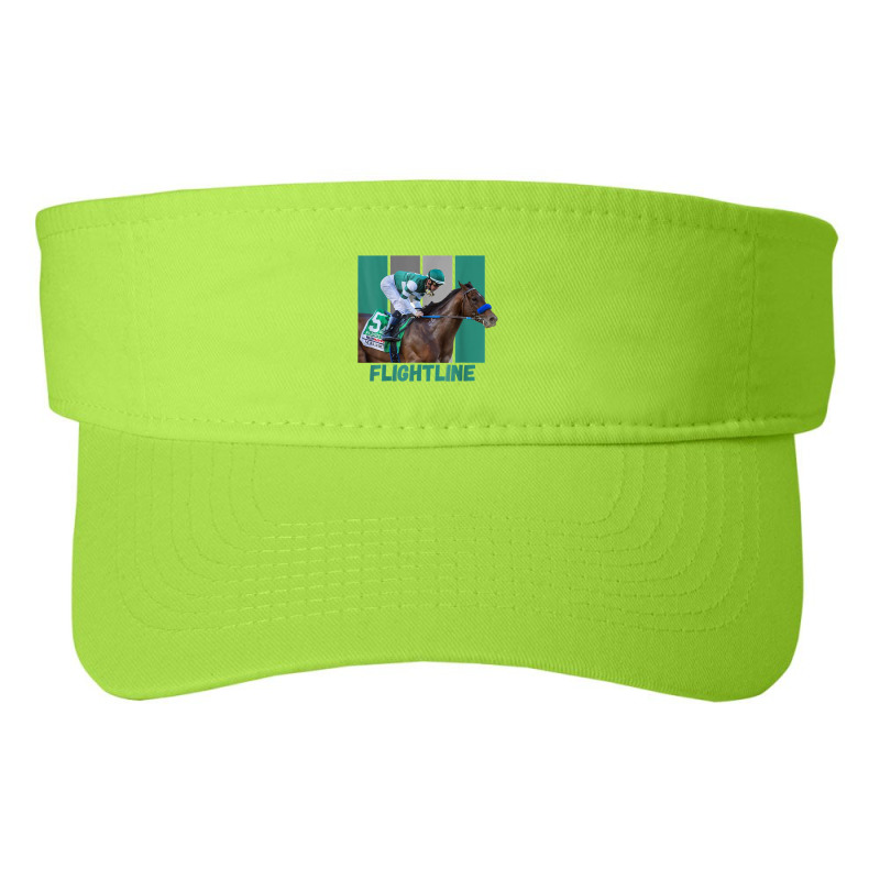 Flightline Horse Racing Thoroughbred Del Mar Santa Anita T Shirt Fashion Visor by cm-arts | Artistshot